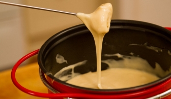 Recipe Cantal en fondue 