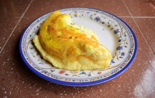Recipe Roquefort en omelette soufflée