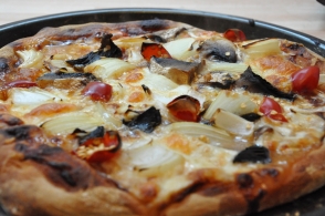 Recipe Pizza calabraise au Provolone