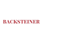 世界上的各种奶酪 - Backsteiner