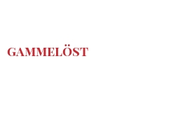 दुनिया भर के चीज - Gammelöst