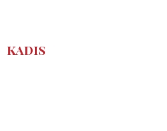 Fromages du monde - Kadis
