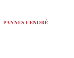  世界のチーズ - Pannes cendré