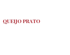 أجبان العالم - Queijo Prato