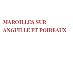 レシピ Maroilles sur Anguille et poireaux