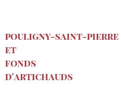 Receta Pouligny-Saint-Pierre et fonds d'artichauds