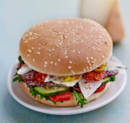 Recept Fourme d'Ambert façon Burger