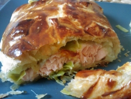 Recette Chausson de saumon à l'Epoisses