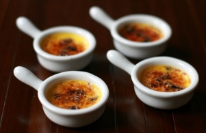 Recept Saint Nectaire et marrons en crème brulée