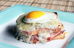 Рецепты Crottin de Chavignol en Croque Madame