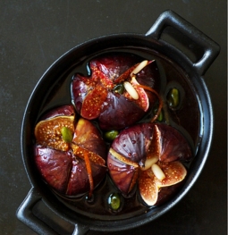 Receta Figues rôties au Gorgonzola