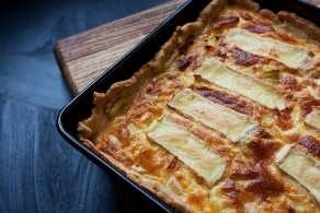 Receta Livarot et Pont l'Evêque en tourte