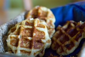 Recette Gaufre au Stinking Bishop