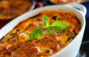 रेसिपी Provençal Gratin with Parmesan