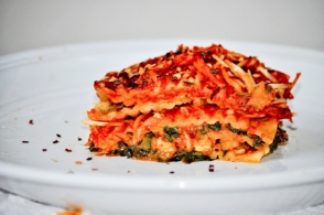 रेसिपी Valencay et épinards en lasagnes