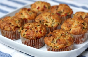 Receta Saint Nectaire en muffins et oeuf Bénédicte