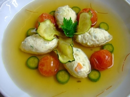 菜谱 Quenelles de semoule au fromage blanc