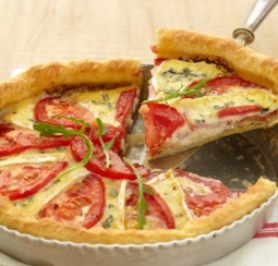 Receita Gorgonzola et tomates en tarte