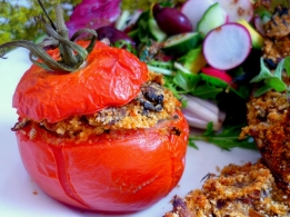 Recette Tomates farcies au Mizithra