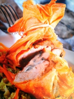 Recette Croustillants de pintadeau farci au selles-sur-cher Recette Croustillants de pintadeau farci au selles-sur-cher