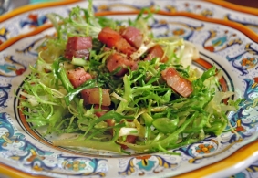 Recipe Munster en salade frisée