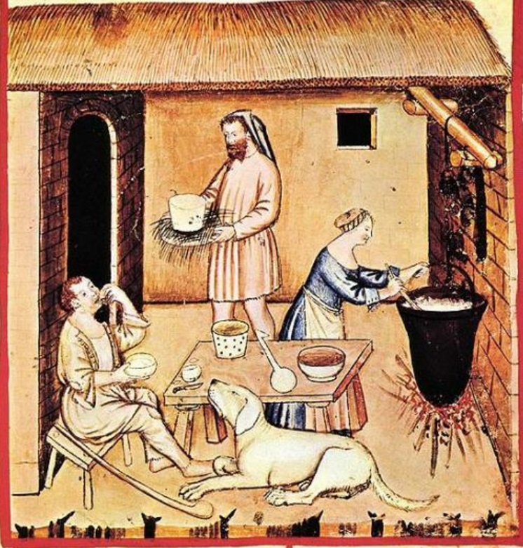 Cheese in the Middle Ages