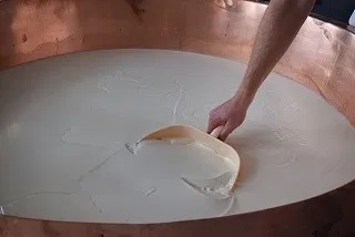 Curdling the milk