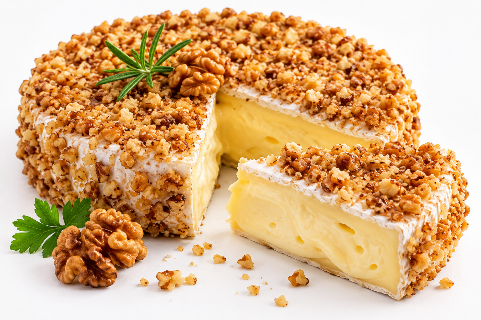 Brie de Melun en craquant de noix