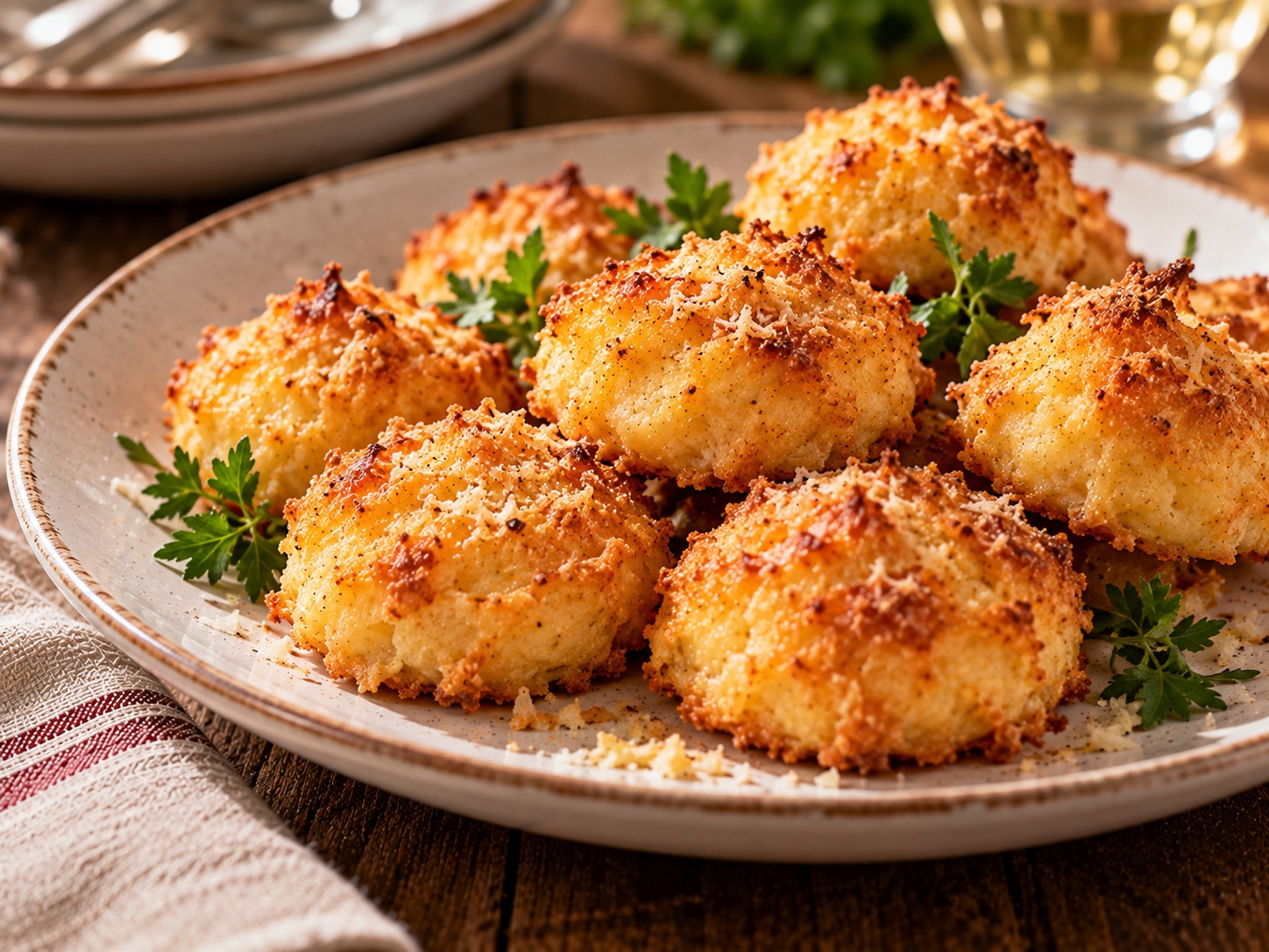 Croquettes au Parmesan Reggiano