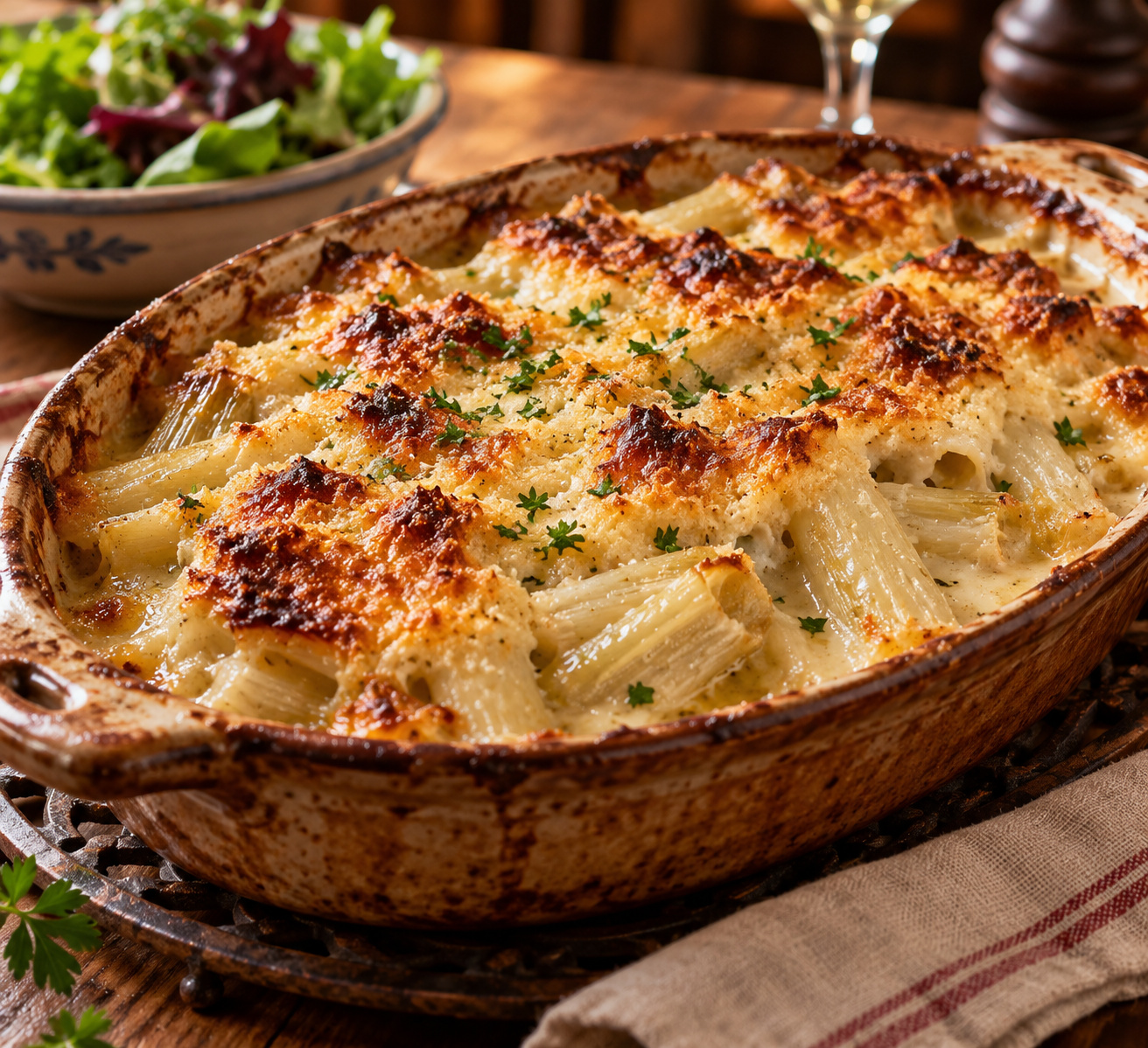 Gratin de cardons à la Lyonnaise – au Comté
