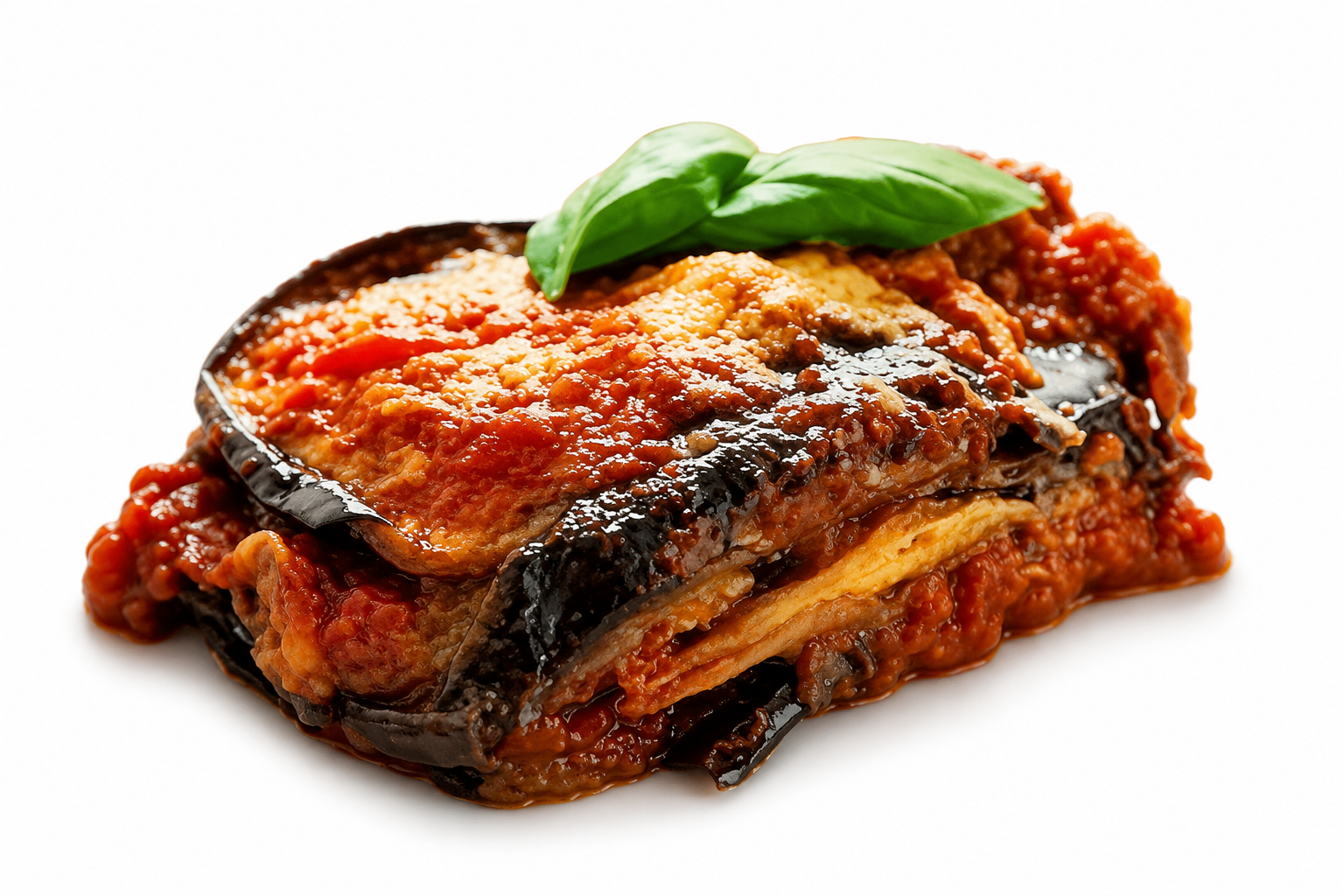 Aubergines frites à la Napolitaine – au Caciocavallo