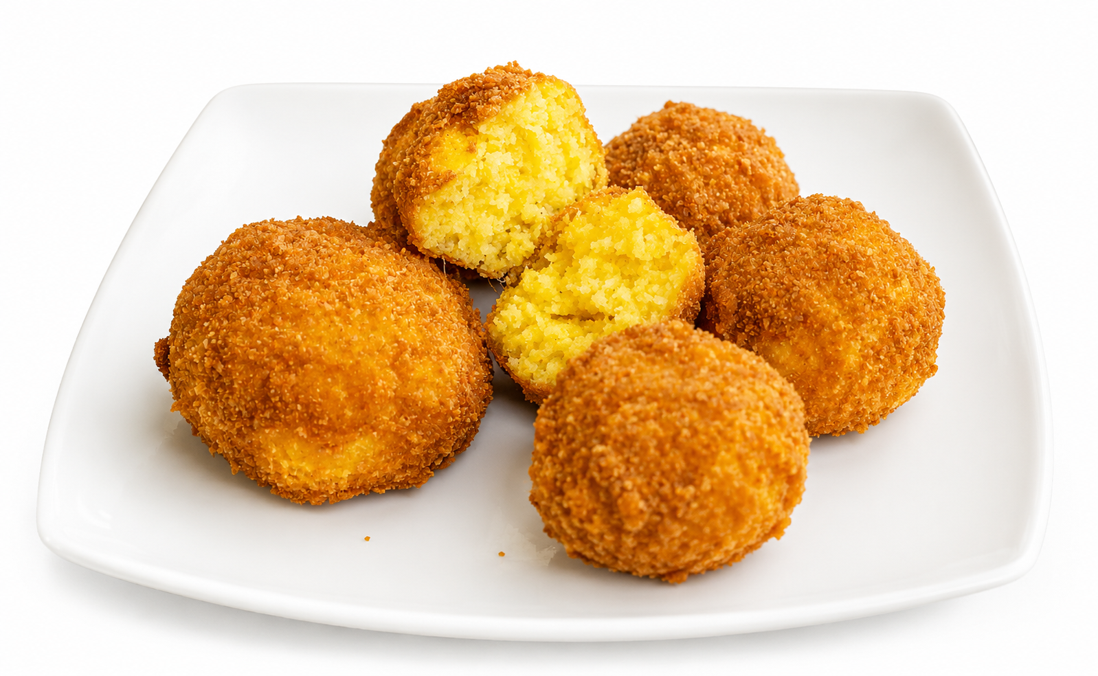 Boulettes de Polenta au Gruyère
