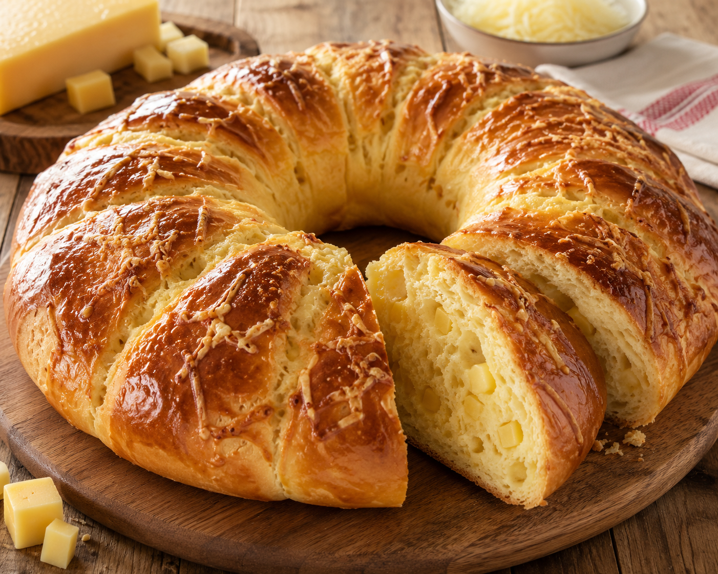 Brioche Suisse au Gruyère