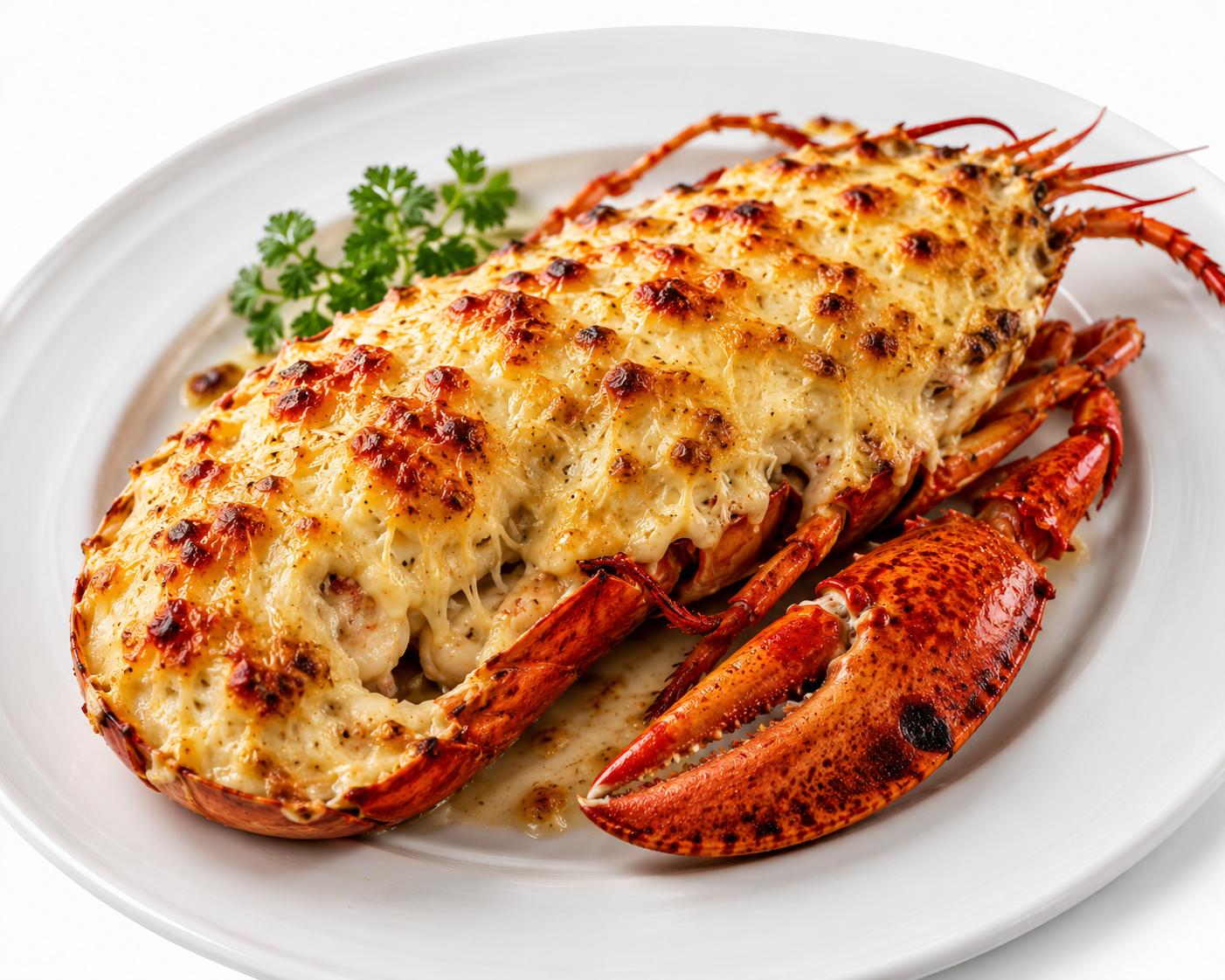 Homard thermidor au Gruyère