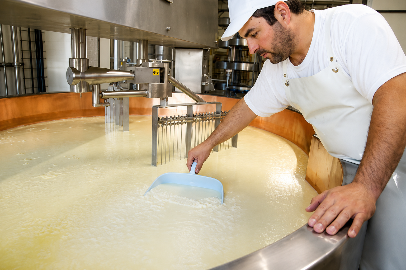 Le caillage du fromage