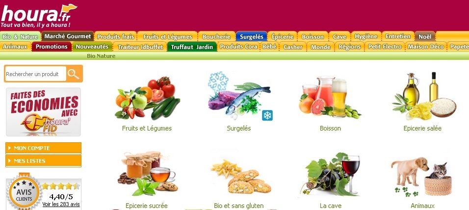 Plateforme e-commerce Houra
