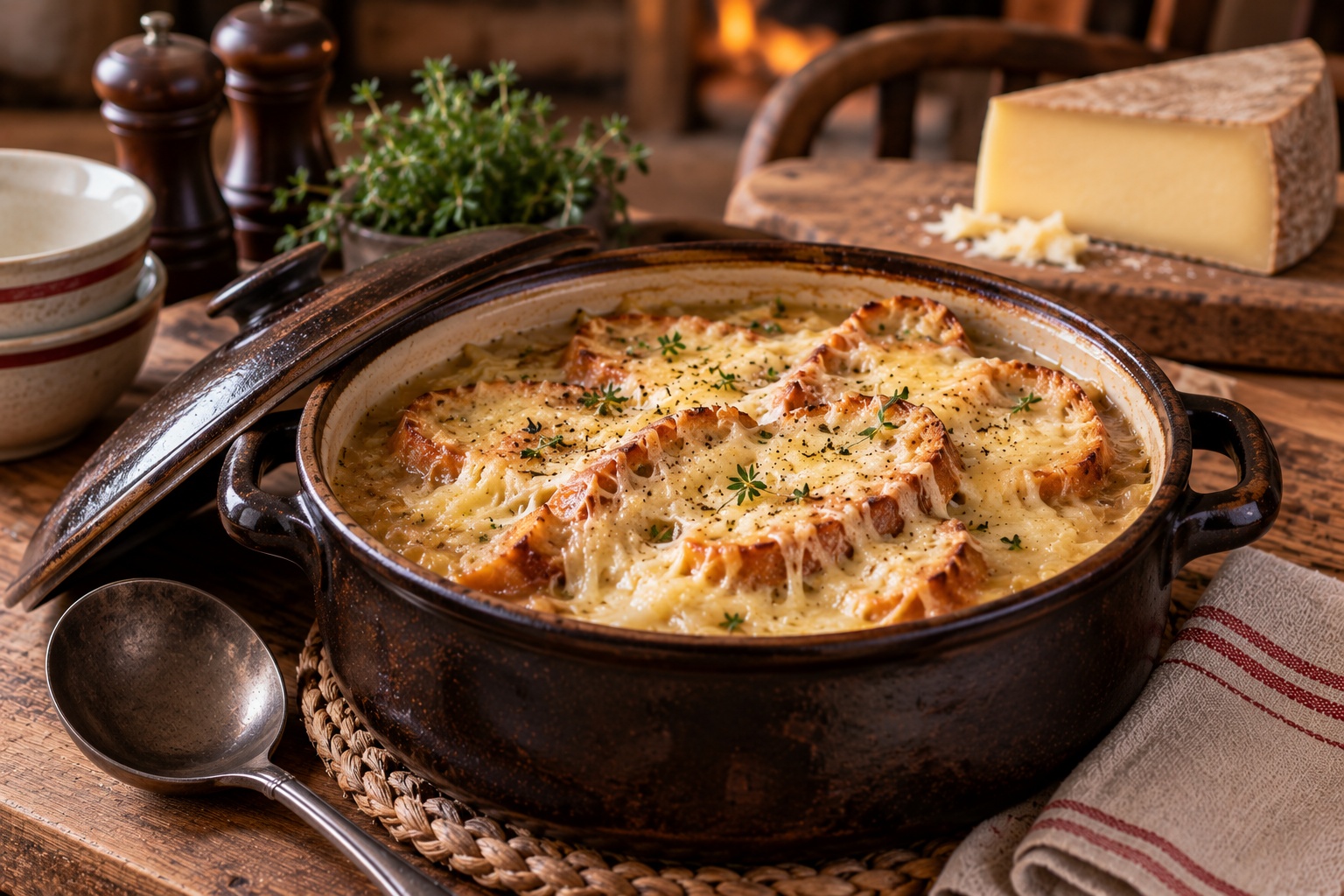 Soupe au fromage comtois