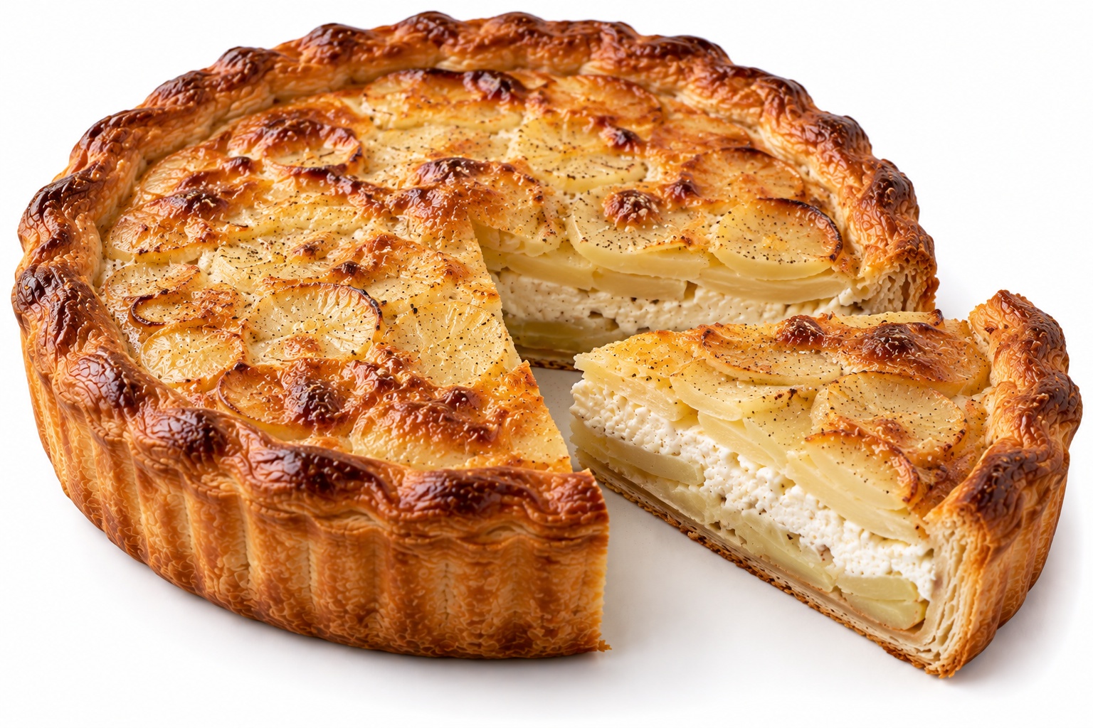 Tourte Chateaumeillant au Fromage de Chèvre