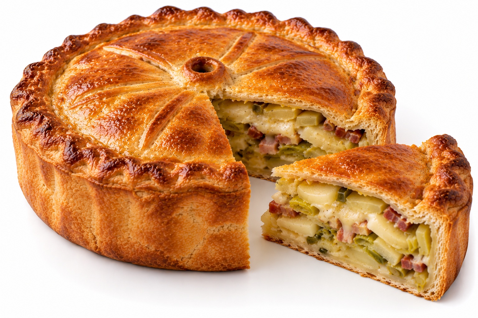 Tourte Saviesne au fromage de Bagnes
