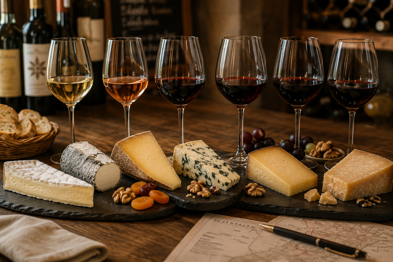 Vin et fromage
