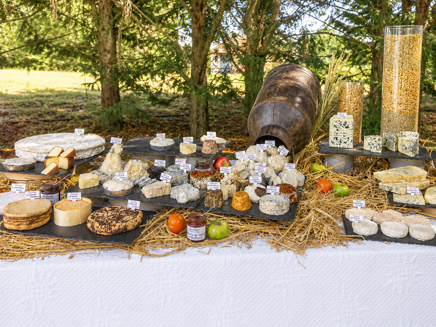 Le plateau fromage pour un mariage