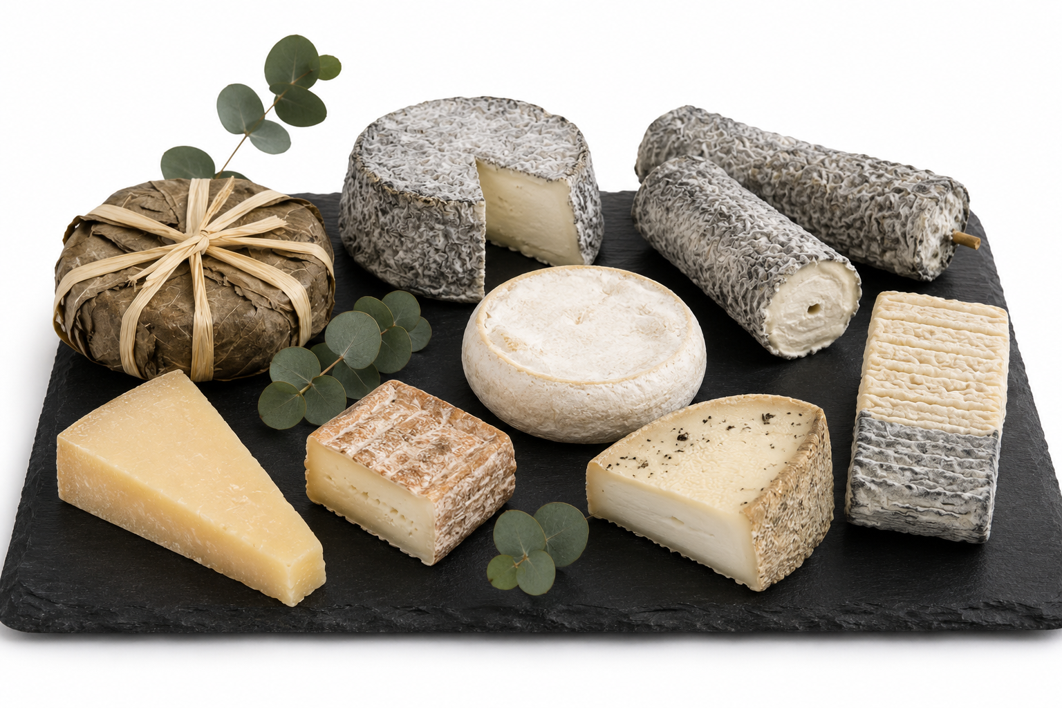 Le plateau de fromages de chèvres