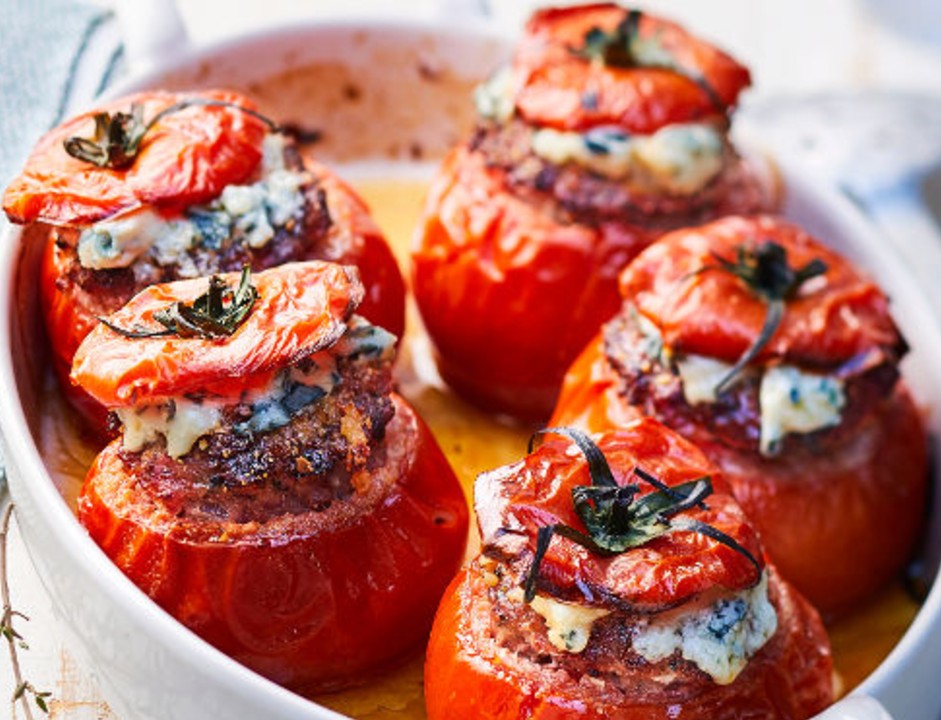 Tomates farcies au Roquefort