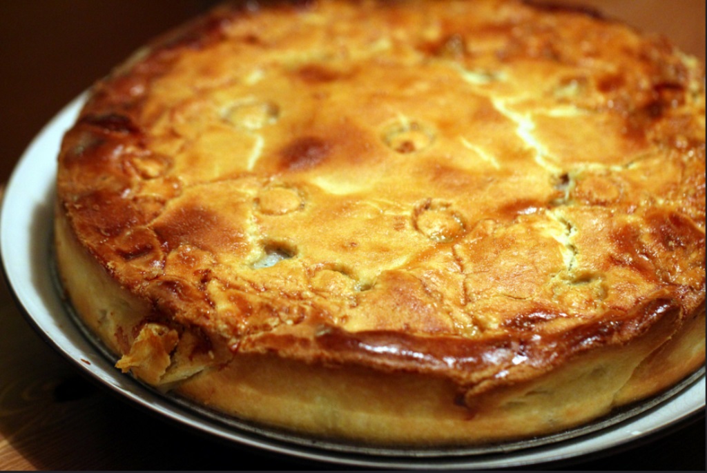 Tourte de bettes à l'Emilienne au Parmesan