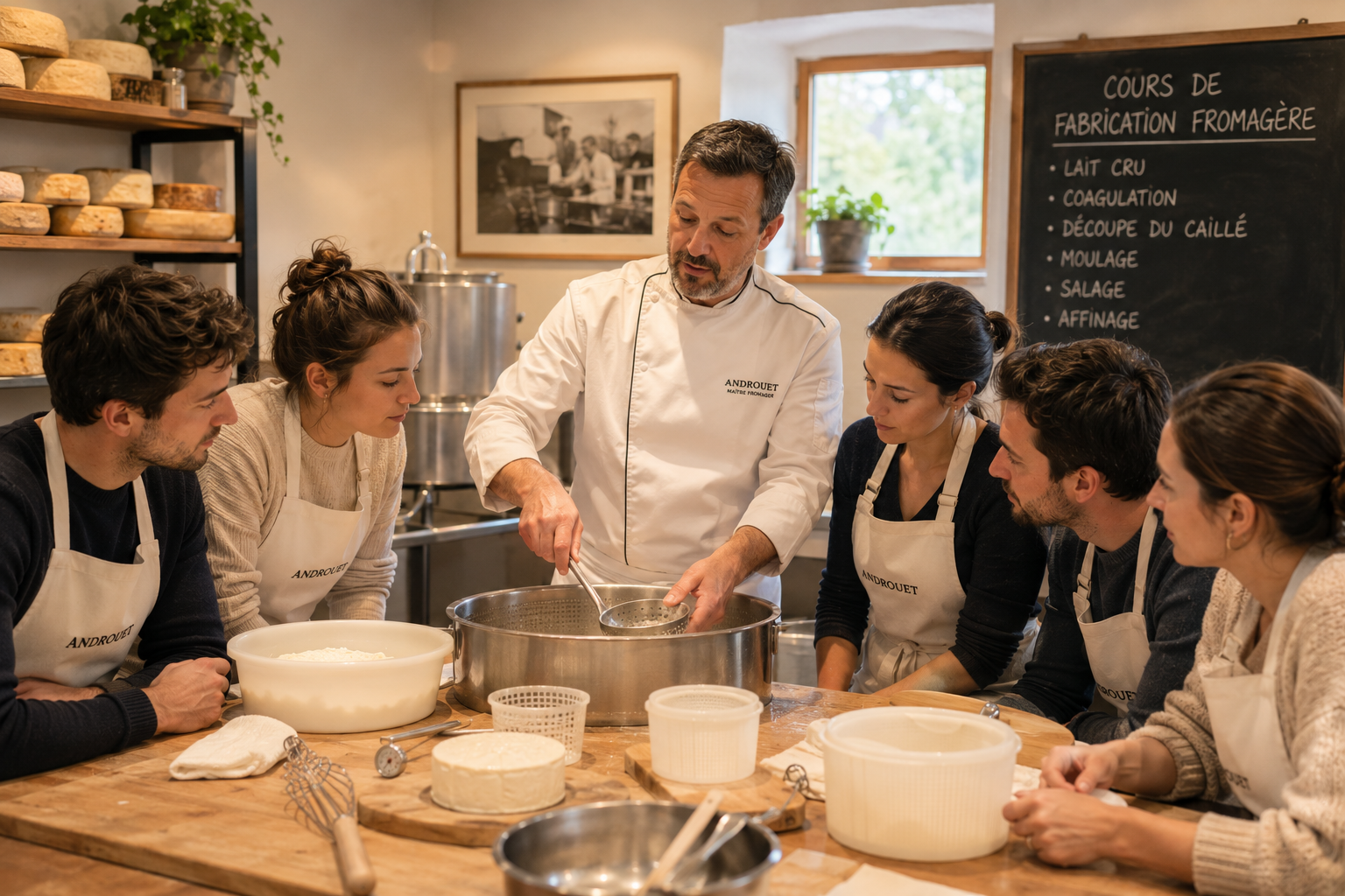 Comment se déroule un atelier fromage ?