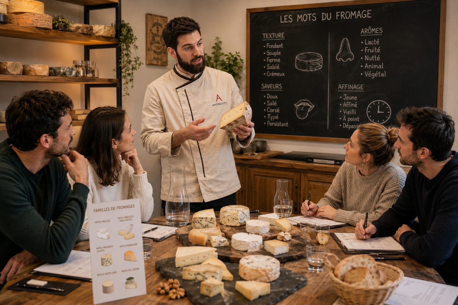 Le vocabulaire complet de la dégustation du fromage