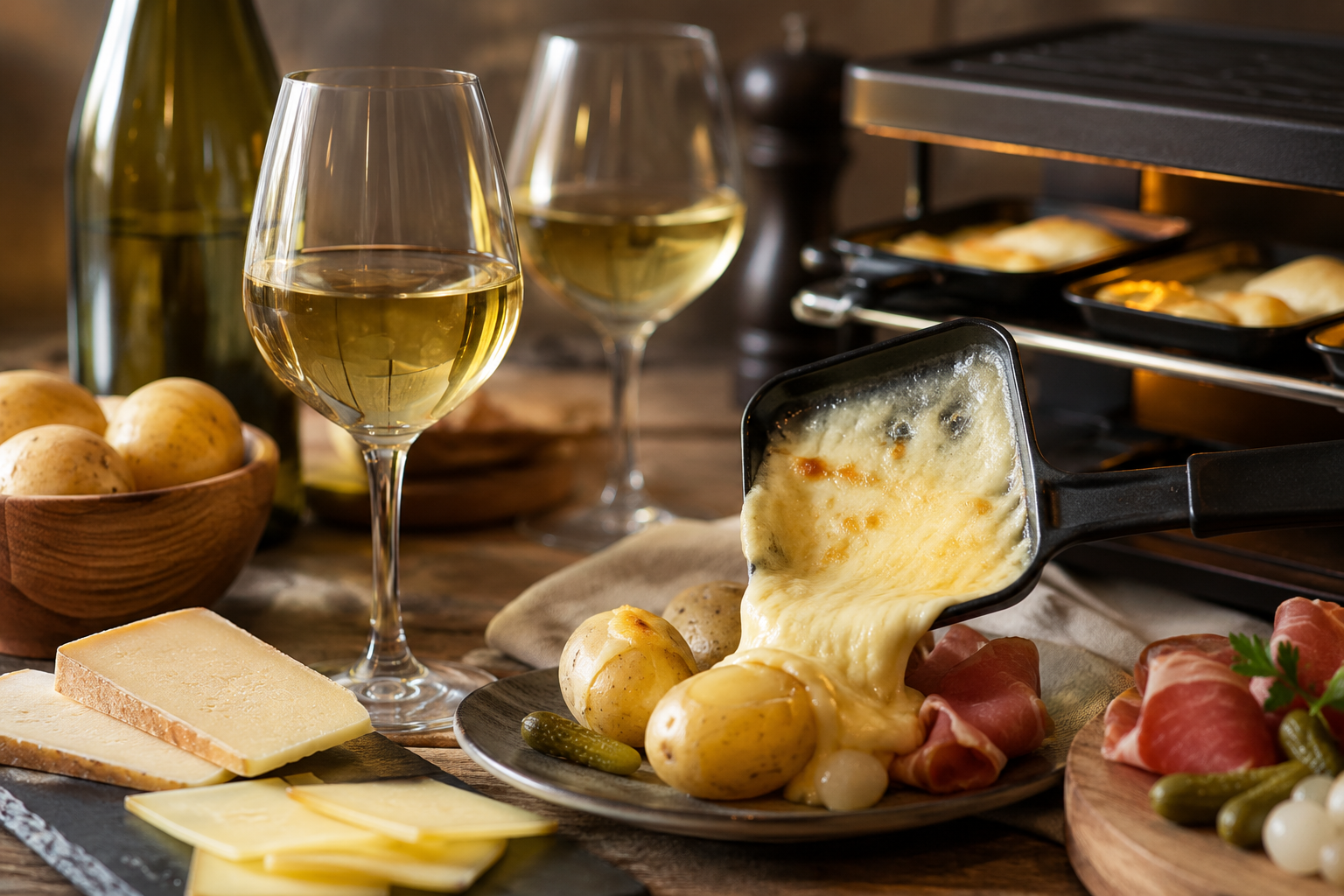 Les meilleurs vins pour une raclette : le guide des accords parfaits