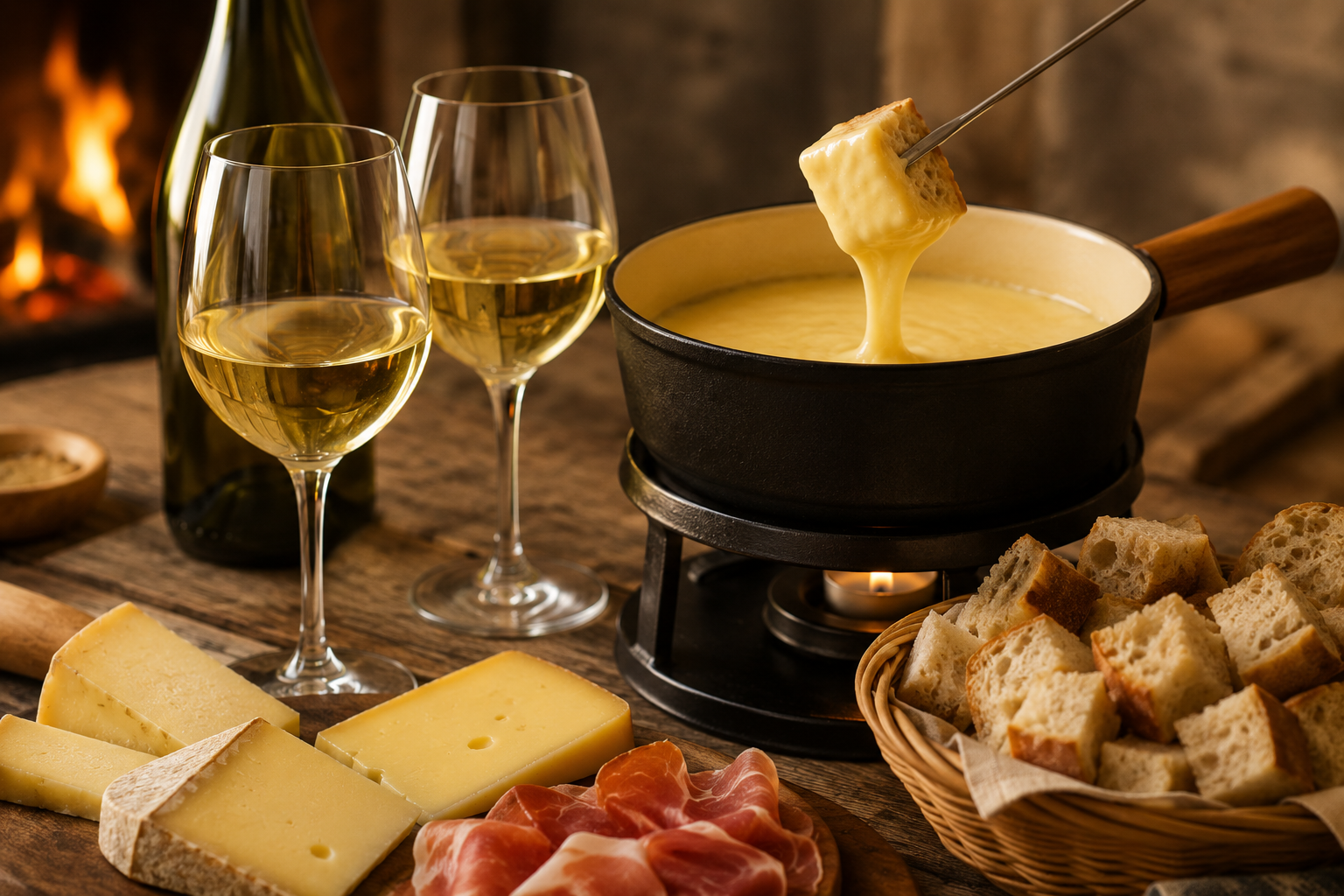Les meilleurs vins pour une fondue : les accords qui font fondre les gourmands